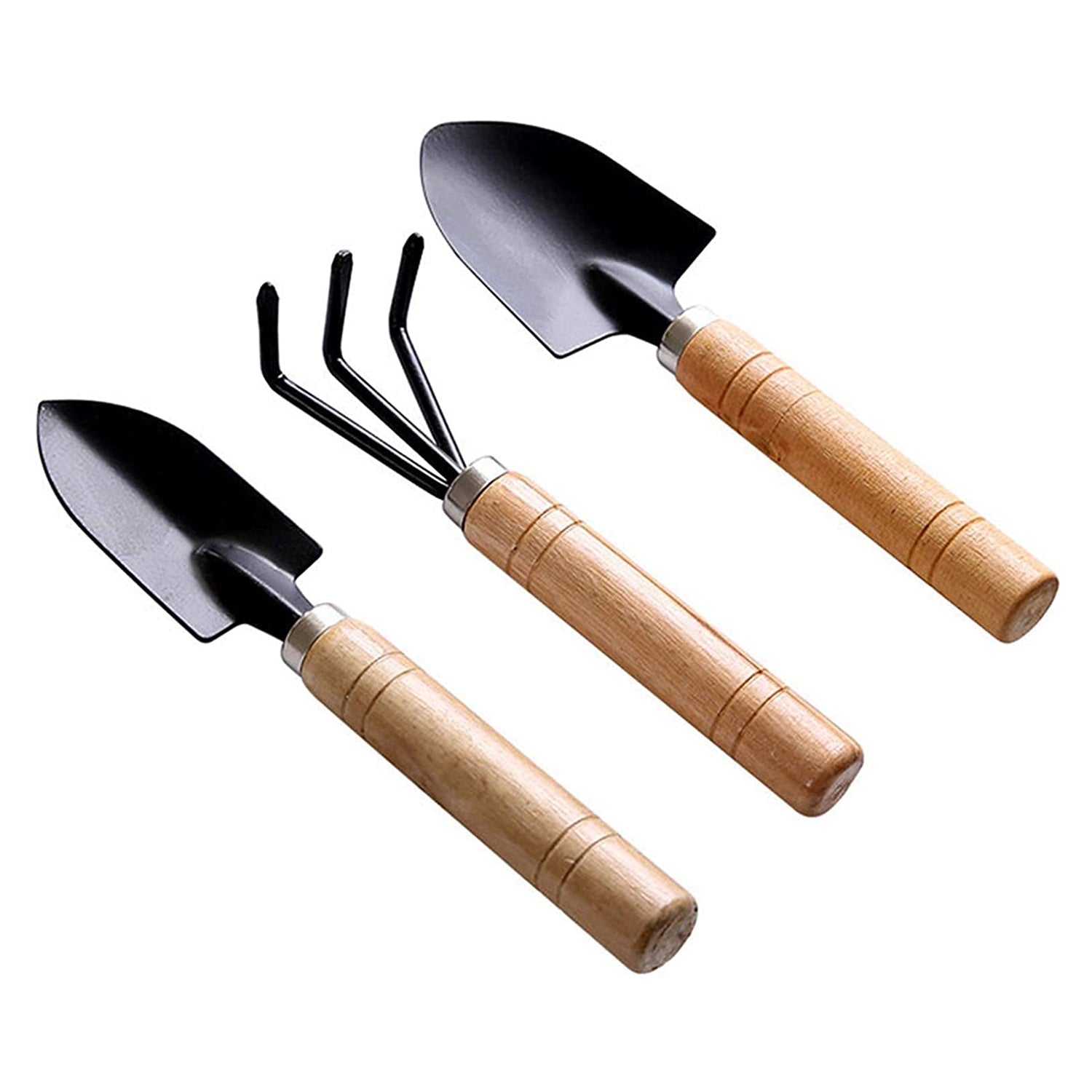 0541 Small sized Hand Cultivator, Small Trowel, Garden Fork (Set of 3) 0541 Small sized Hand Cultivator, Small Trowel, Garden Fork (Set of 3)